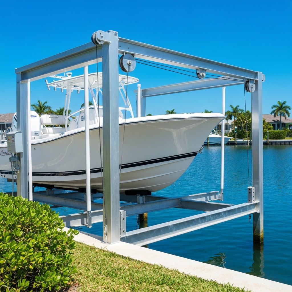 HIGH-QUALITY BOAT LIFTS THAT LAST A LIFETIME - Image 1